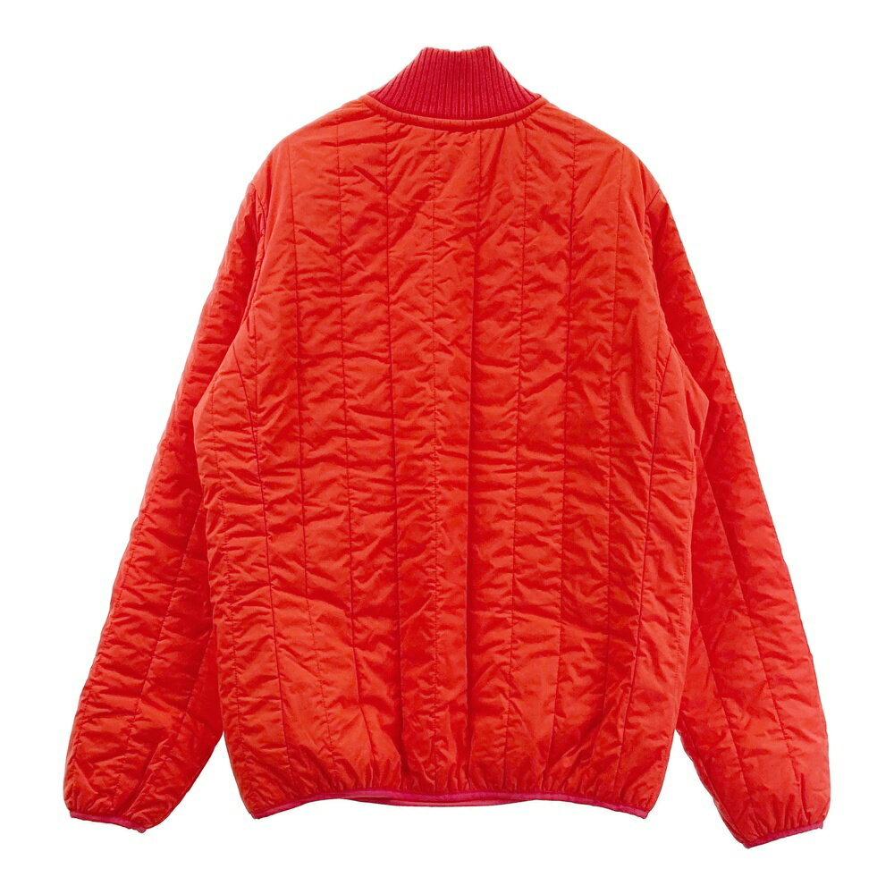 MASTER BUNNY EDITION マスターバニーエディション 蓄熱 ニット切替 中綿ブルゾン レッド系 5 【中古】ゴルフウェア メンズ