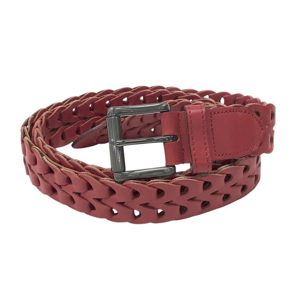 MASTER BUNNY EDITION マスターバニーエディション メッシュ ベルト レッド系 【中古】ゴルフウェア