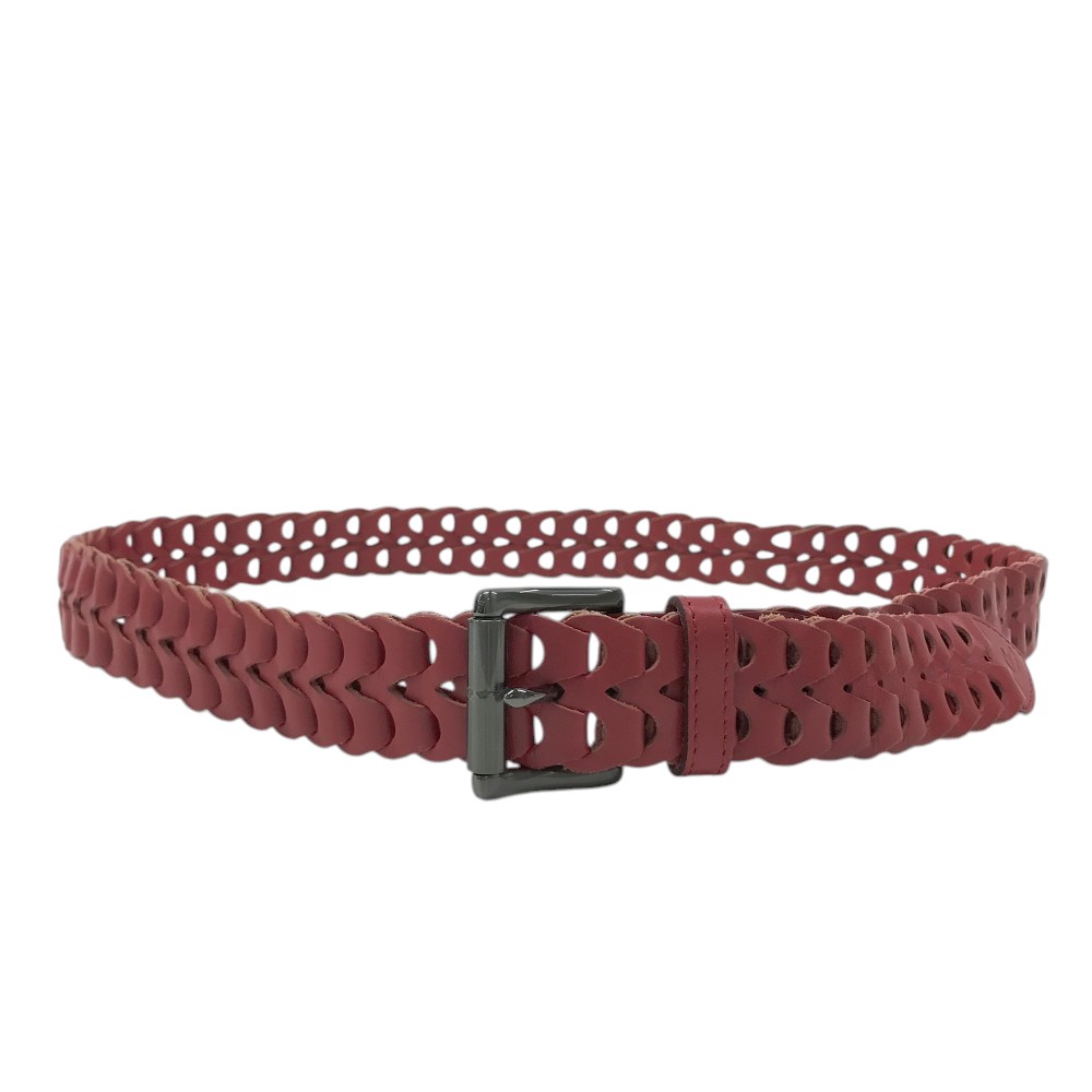 MASTER BUNNY EDITION マスターバニーエディション メッシュ ベルト レッド系 【中古】ゴルフウェア