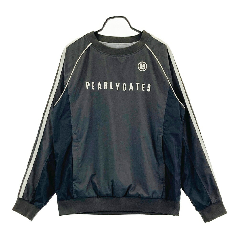 PEARLY GATES パーリーゲイツ 蓄熱ブルゾン グレー系 4 【中古】ゴルフウェア メンズ