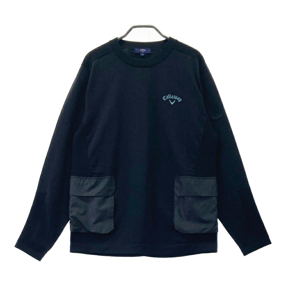 CALLAWAY キャロウェイ ニットセーター ブラック系 M 【中古】ゴルフウェア メンズ