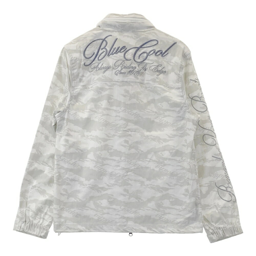 GOTCHA GOLF ガッチャゴルフ 2way ジップジャケット 総柄 グレー系 S 【中古】ゴルフウェア メンズ