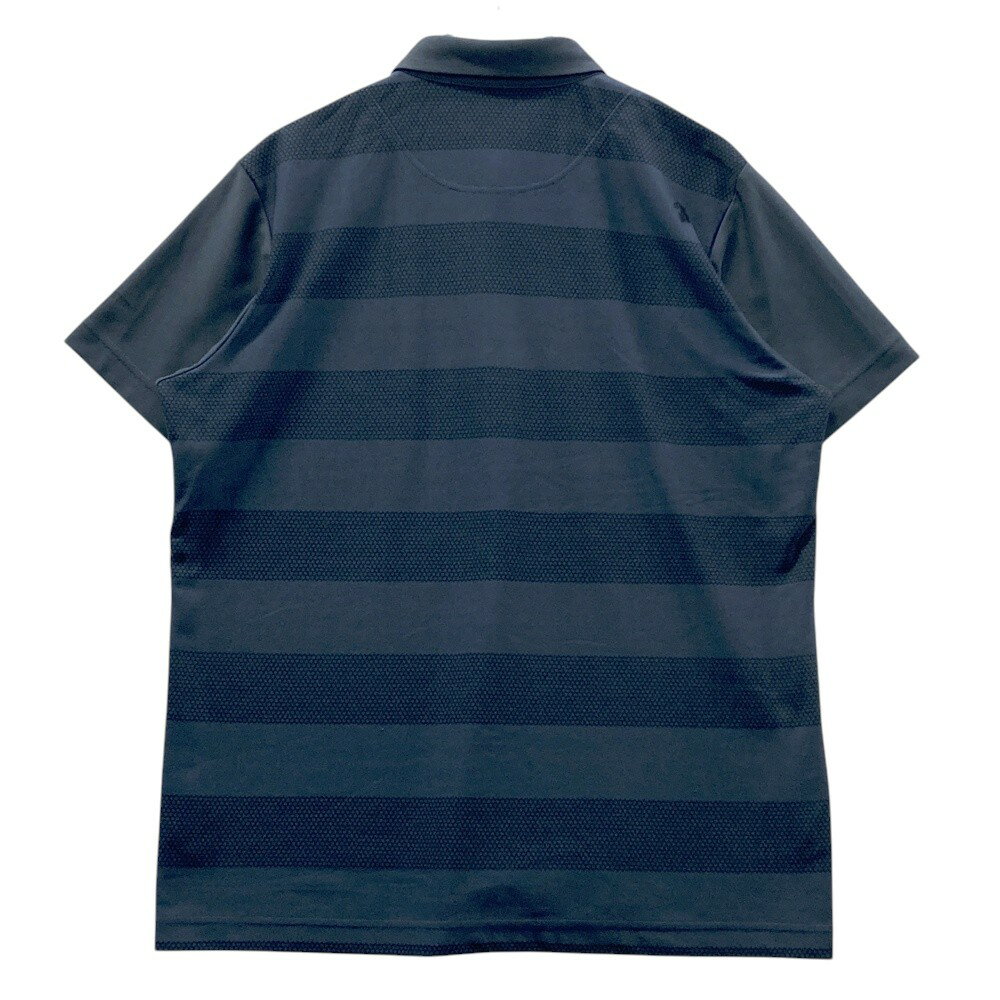 SRIXON スリクソン RGMTJA09 半袖ポロシャツ 総柄 グレー系 LL 【中古】ゴルフウェア メンズ