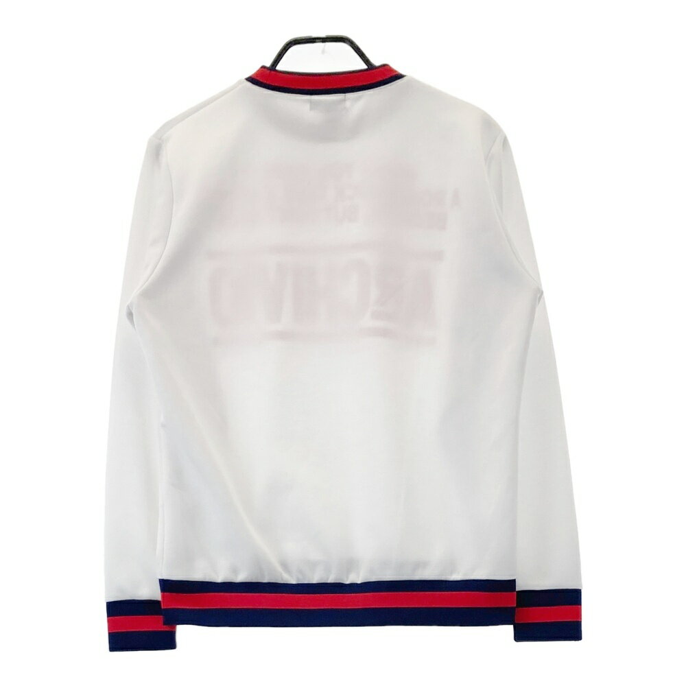 ARCHIVIO アルチビオ スウェットトレーナー ホワイト系 46 【中古】ゴルフウェア メンズ