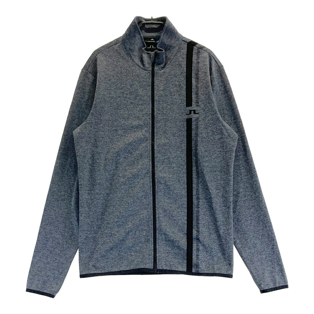 J.LINDEBERG ジェイリンドバーグ 071-51914 ジップジャケット グレー系 L 【中古】ゴルフウェア メンズ