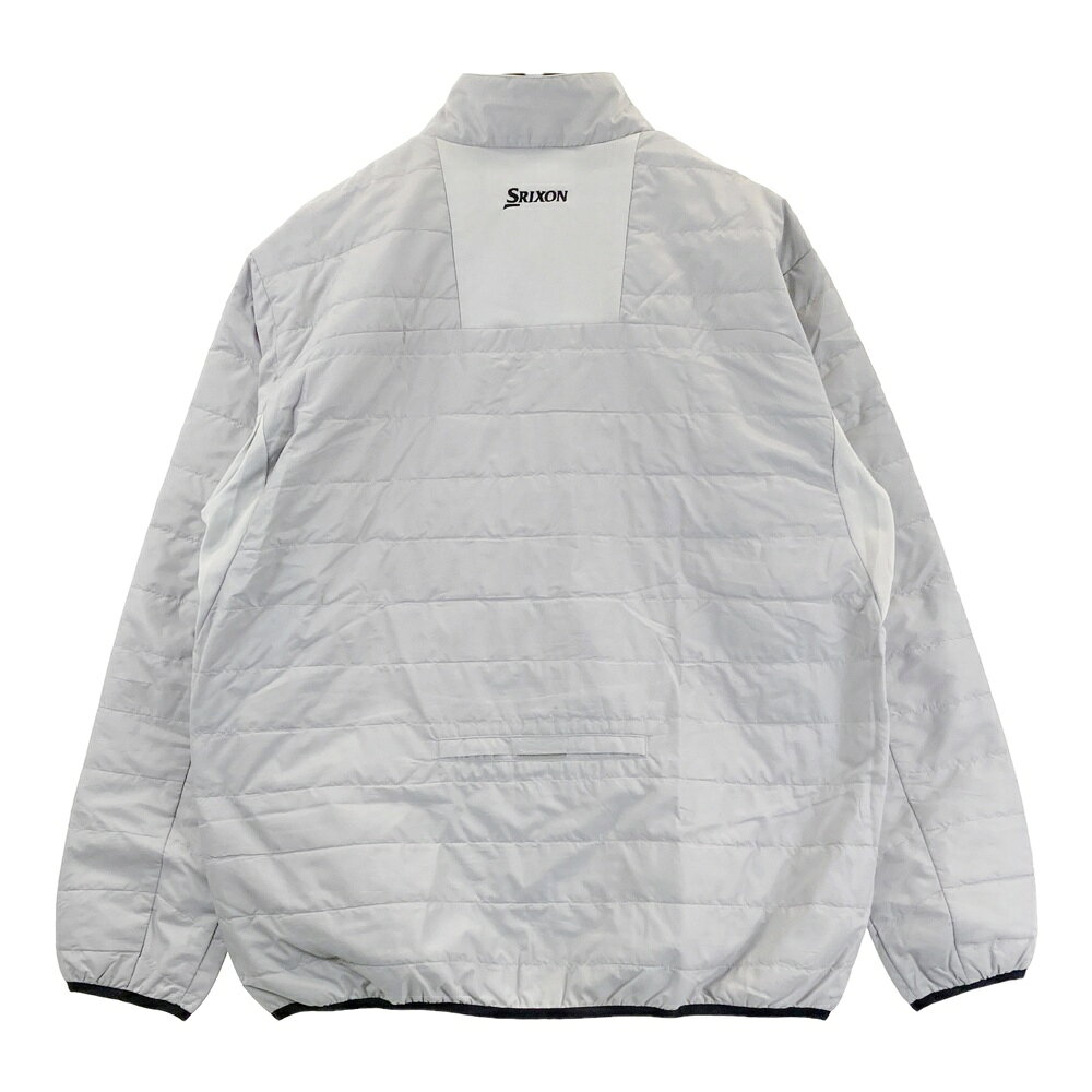 SRIXON スリクソン 中綿ジップジャケット グレー系 3L 【中古】ゴルフウェア メンズ