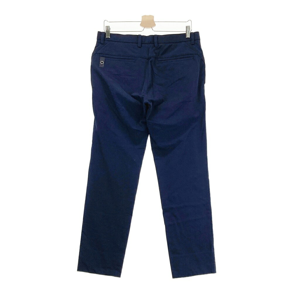 LANVIN SPORT ランバン スポール 裏微起毛 ロングパンツ ネイビー系 82 【中古】ゴルフウェア メンズ
