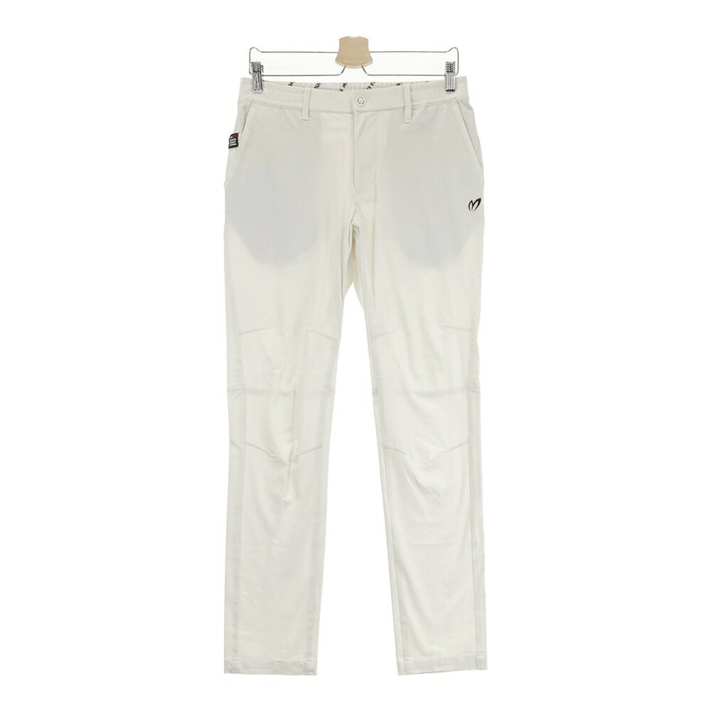 MASTER BUNNY EDITION マスターバニーエディション ストレッチロングパンツ ホワイト系 4 【中古】ゴルフウェア メンズ