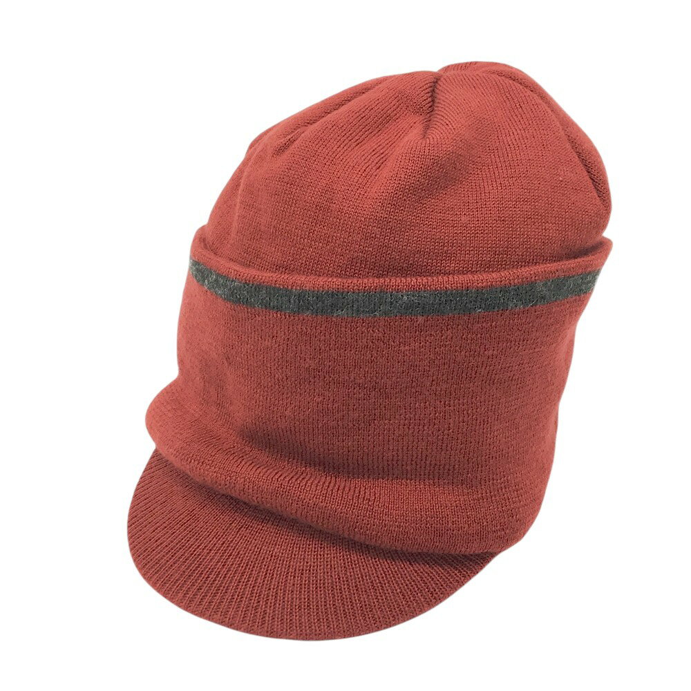 MASTER BUNNY EDITION マスターバニーエディション ネックウォーマー付 ニットキャップ レッド系 FR 【中古】ゴルフウェア