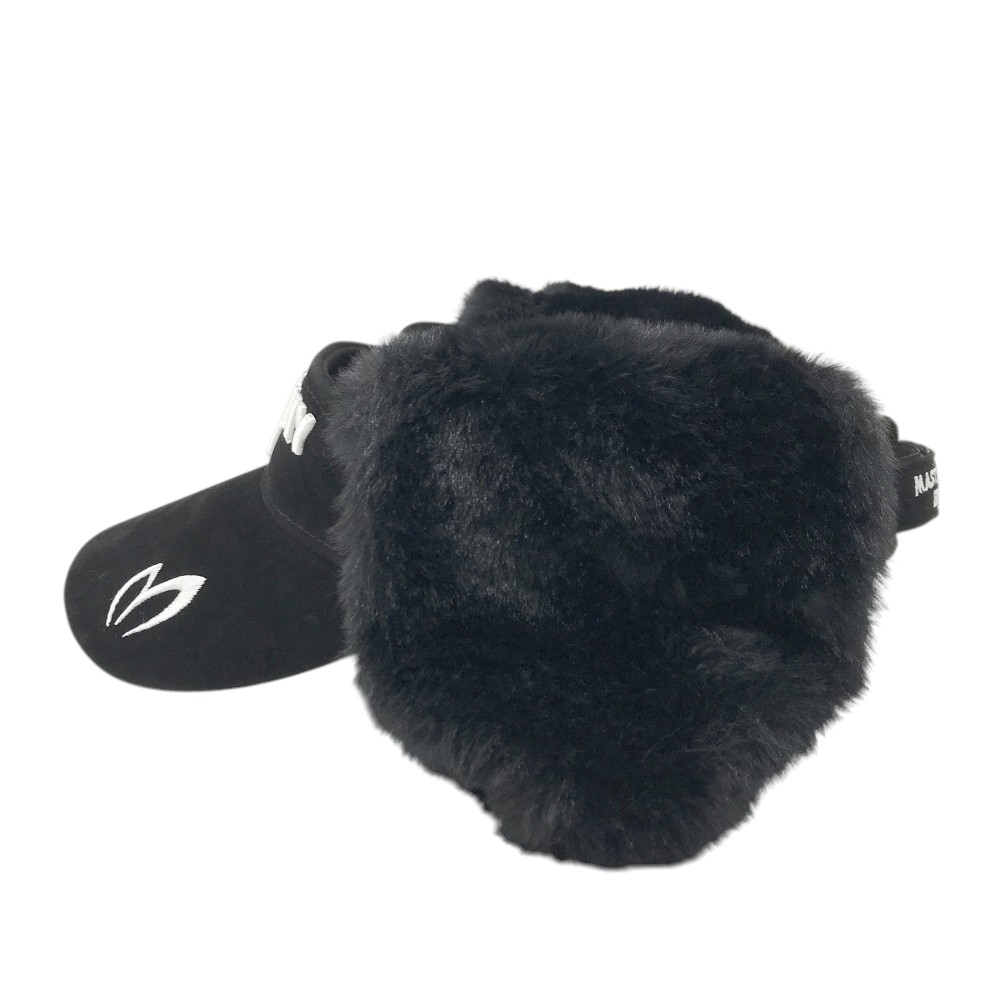 MASTER BUNNY EDITION マスターバニーエディション 耳宛付 2way サンバイザー ブラック系 FR 【中古】ゴルフウェア