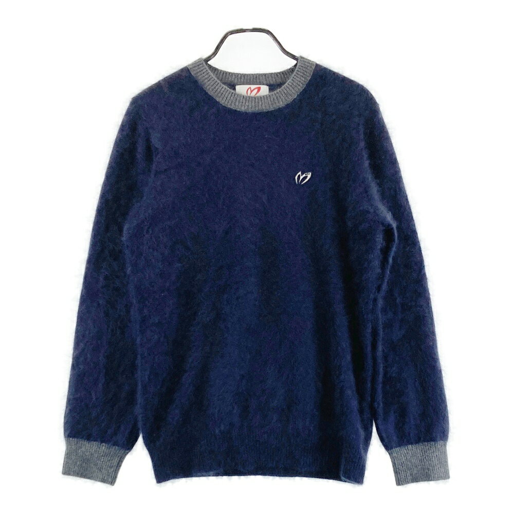 MASTER BUNNY EDITION マスターバニーエディション ボア 長袖ニットセーター ネイビー系 5 【中古】ゴ..