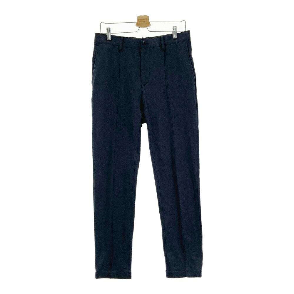 JUN&ROPE ジュン アンド ロペ ポケット蓄熱 裏起毛 ストレッチパンツ ブラック系 L 【中古】ゴルフウェア メンズ