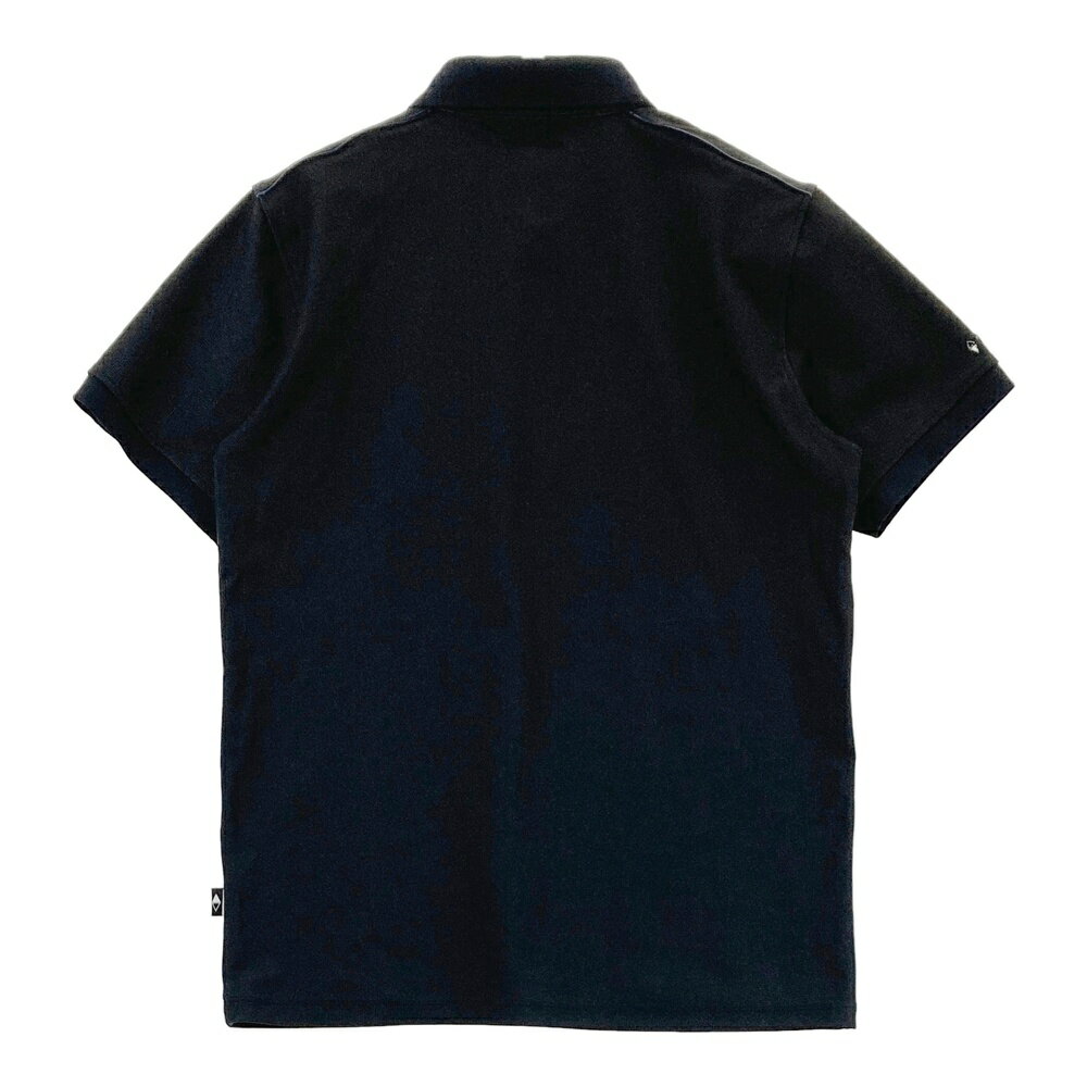 MARK&LONA マークアンドロナ 半袖ポロシャツ スカル ブラック系 M 【中古】ゴルフウェア メンズ