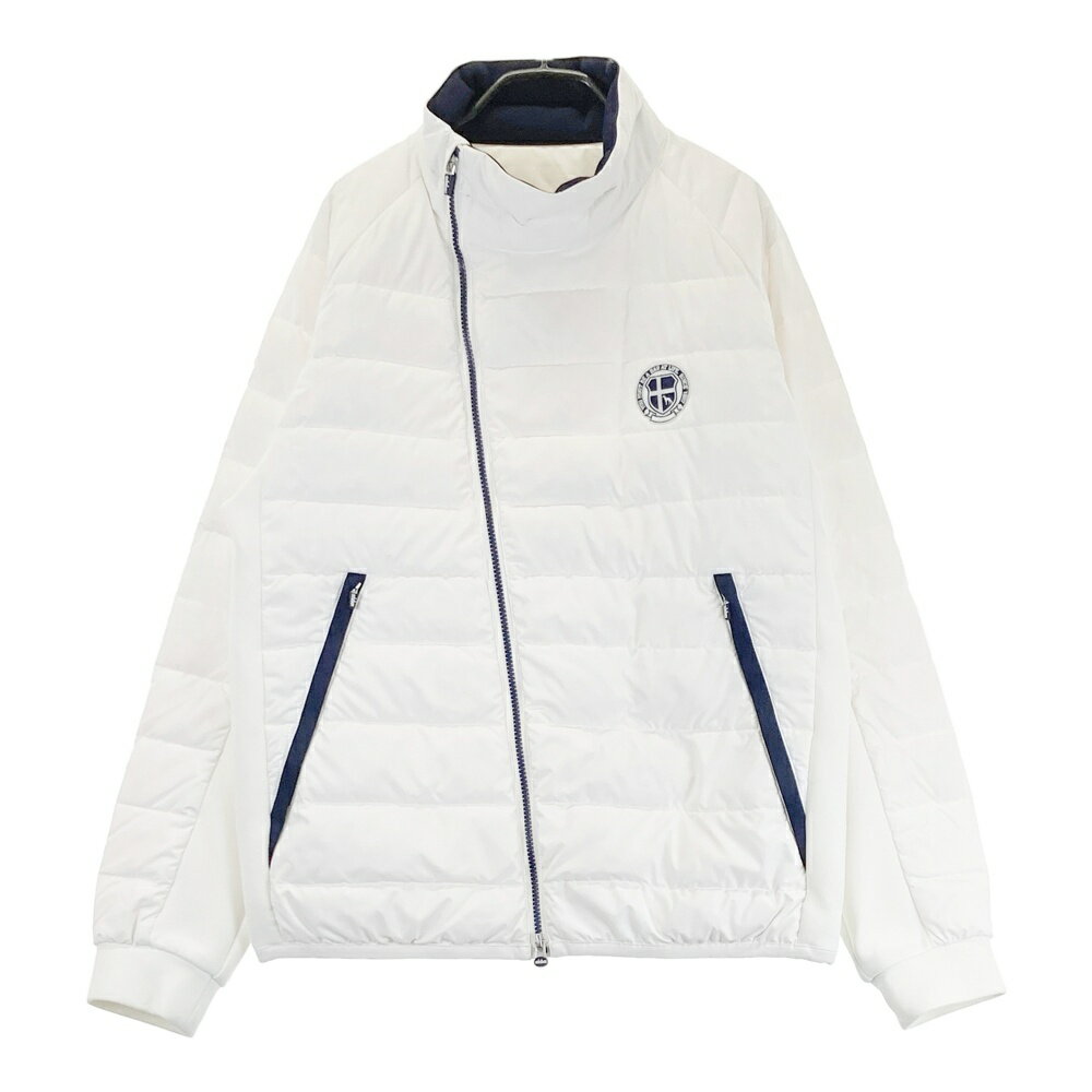 ADABAT アダバット ダウンジャケット ホワイト系 48 【中古】ゴルフウェア メンズ