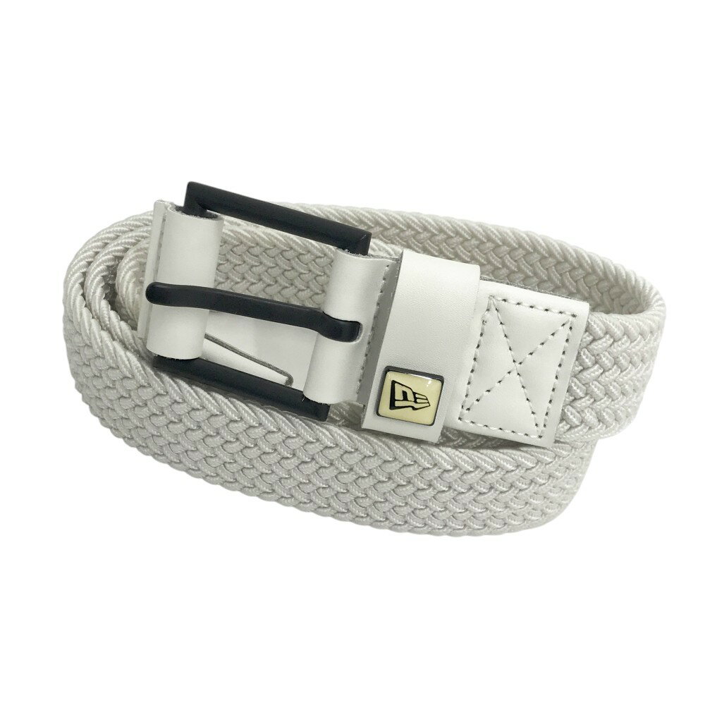 NEW ERA ニューエラ メッシュベルト ホワイト系 【中古】ゴルフウェア