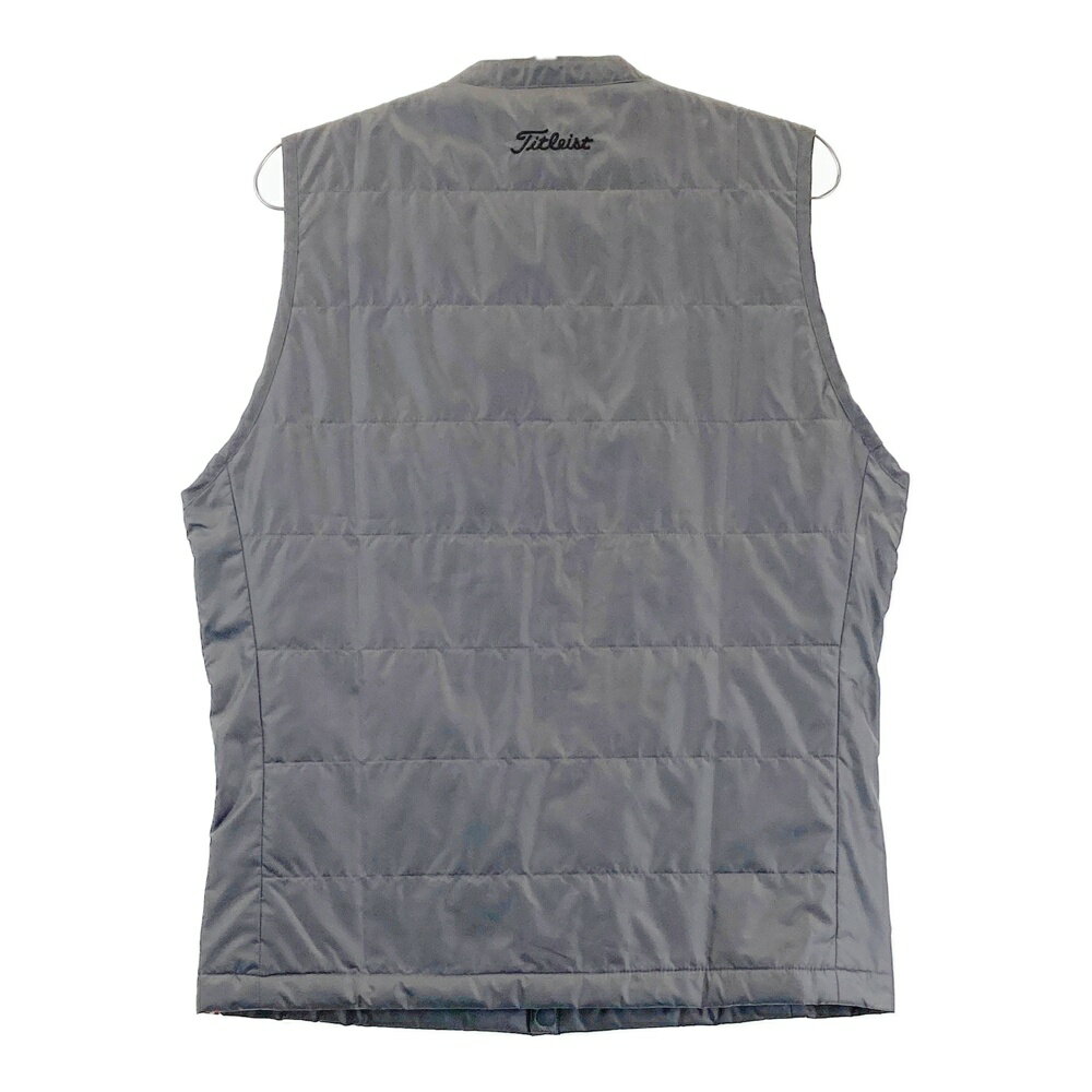 TITLEIST タイトリスト 中綿ベスト グレー系 M 【中古】ゴルフウェア メンズ