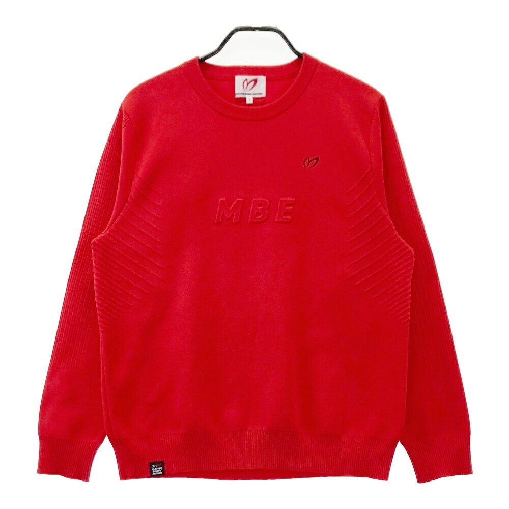 MASTER BUNNY EDITION マスターバニーエディション ニットセーター レッド系 5 【中古】ゴルフウェア ..