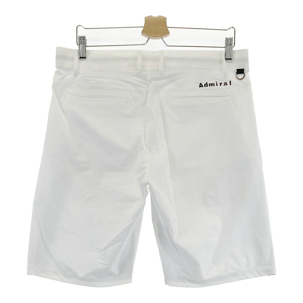 ADMIRAL アドミラル 2023年モデル ハーフパンツ ホワイト系 LL 【中古】ゴルフウェア メンズ