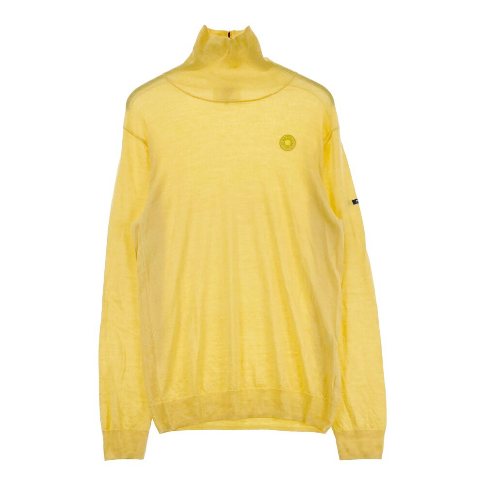 MASTER BUNNY EDITION マスターバニーエディション タートルネック ニットセーター カシミヤ混 イエロ..