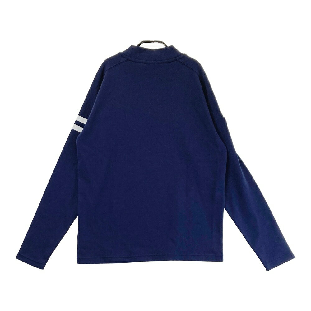 CHAMPION GOLF チャンピオンゴルフ モックネック　長袖Tシャツ ネイビー系 XL 【中古】ゴルフウェア メンズ