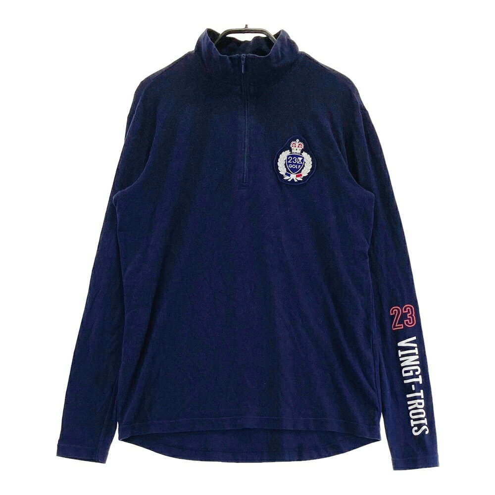 楽天市場】23区 ゴルフ ハーフジップ メンズの通販