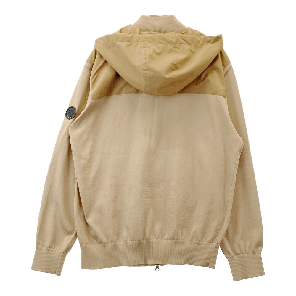 JWO ジェイダブリュオー フード付 ニット ジャケット パーカー ベージュ系 50 【中古】ゴルフウェア メンズ