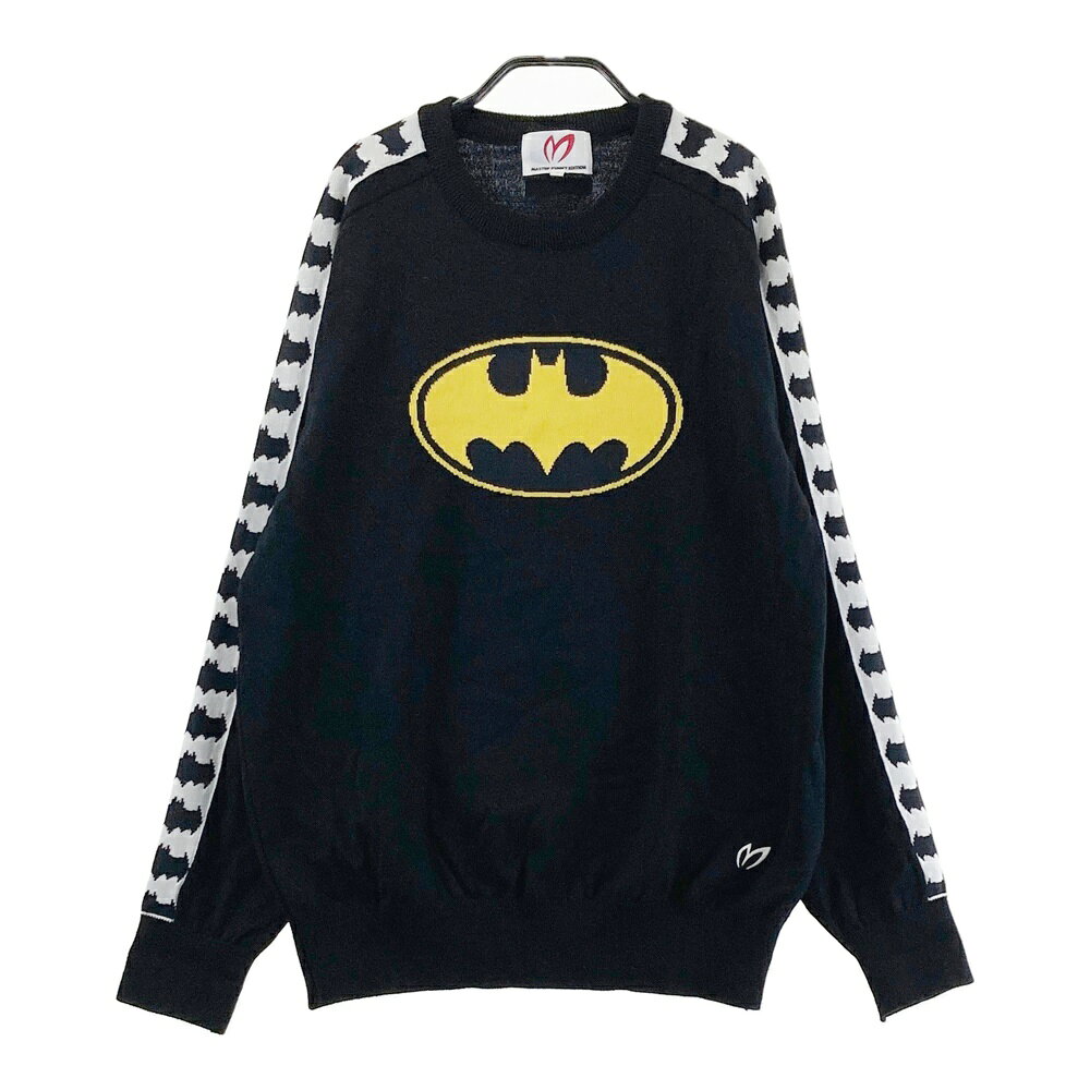 MASTER BUNNY EDITION マスターバニーエディション ニット セーター バットマン ブラック系 5 【中古】..