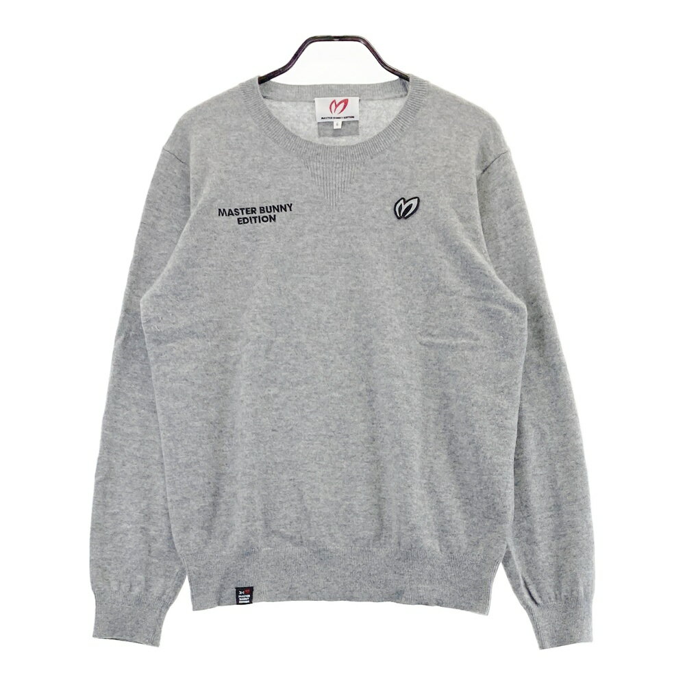 MASTER BUNNY EDITION マスターバニーエディション カシミヤ ニットセーター グレー系 6 【中古】ゴル..