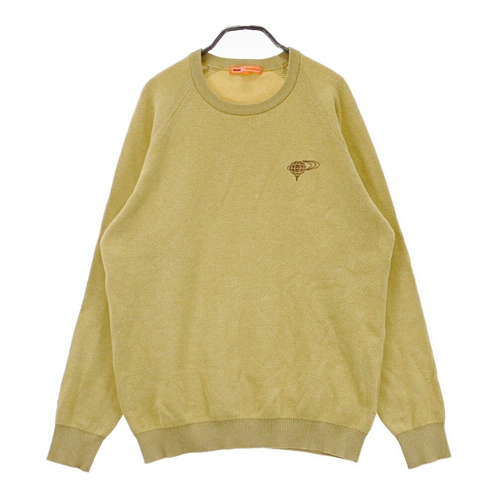 BEAMS GOLF ビームスゴルフ 2023年モデル ニットセーター イエロー系 L 【中古】ゴルフウェア メンズ