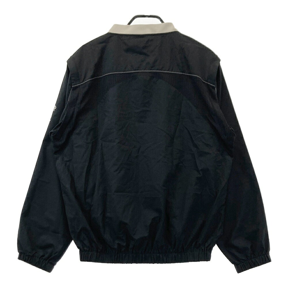 CUTTER&BUCK カッターアンドバック 2WAY 長袖ブルゾン ブラック系 L 【中古】ゴル...