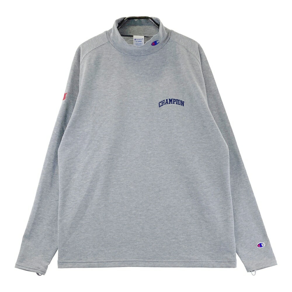 CHAMPION GOLF チャンピオンゴルフ ハイネック 長袖Tシャツ グレー系 X-LARGE 【中古】ゴルフウェア メンズ
