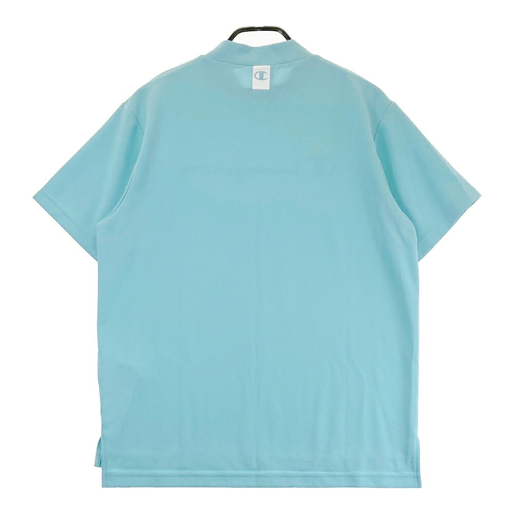 CHAMPION GOLF チャンピオンゴルフ 半袖Tシャツ ブルー系 LARGE 【中古】ゴルフウェア メンズ