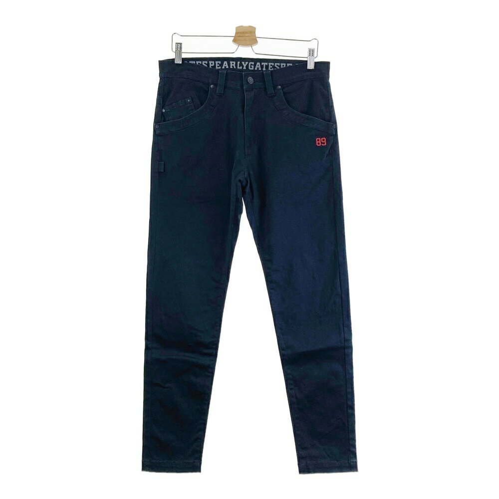 美品 PEARLY GATES ロングパンツ 4 メンズ M ストレッチ ボトムス