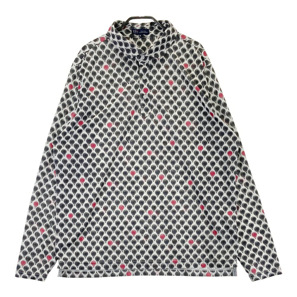 商品管理番号 240101641503 ブランド 23区GOLF ニジュウサンクゴルフ アイテム 長袖ポロシャツ モデル・品番 表記サイズ 3L 実寸 肩幅：45.5cm / 身幅：59.5cm / 着丈：72cm / 袖丈：66cm 素材 写真をご参照ください。 状態 B 襟に汚れが見受けられます。 付属品 状態評価ランク 説明 N 新品同様の商品 S 未使用 A 未使用に近い A- 目立った傷や汚れなし B やや傷や汚れあり B- 傷や汚れあり C 使用感または目立つ傷や汚れがある商品 D ジャンク品　