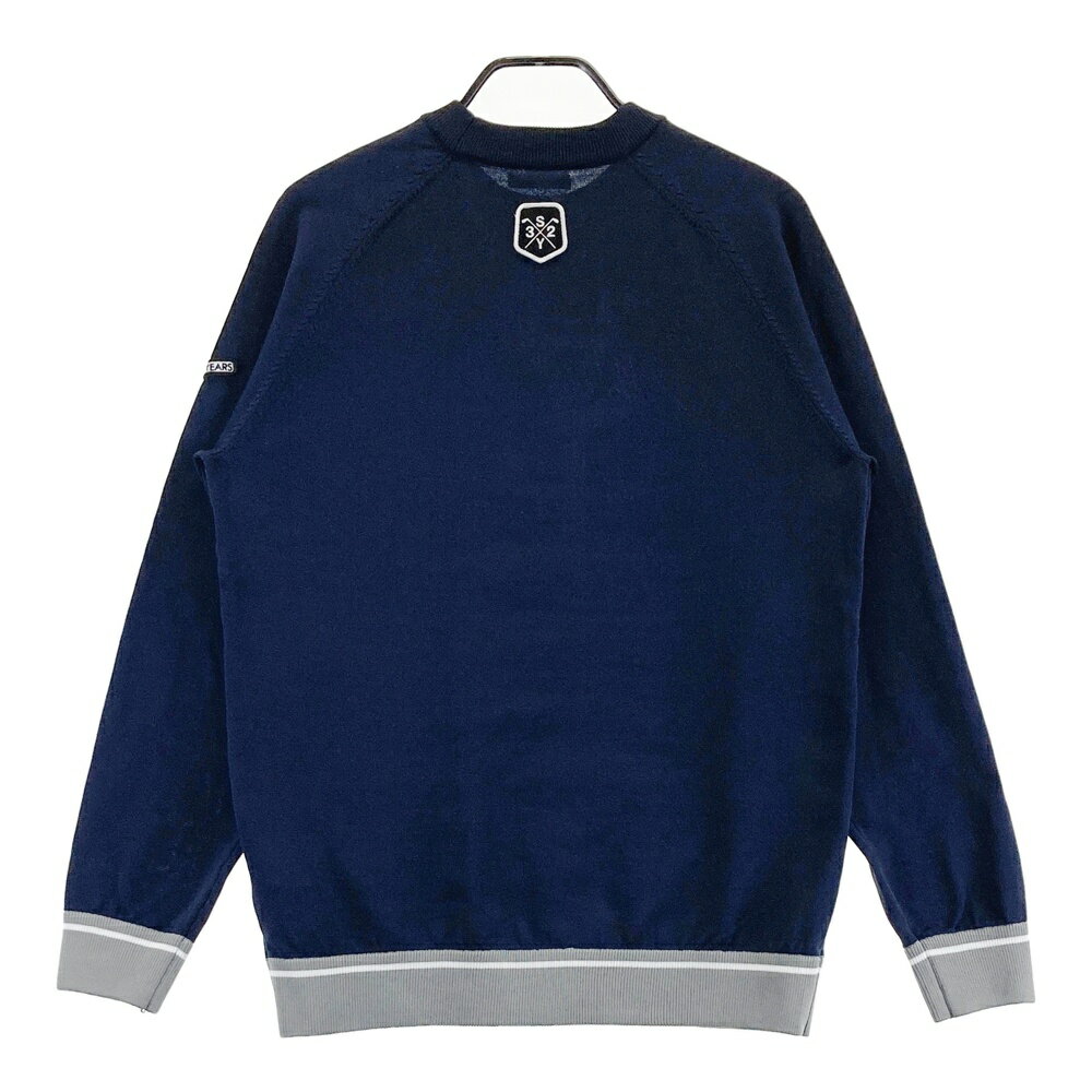 SY32 BY SWEET YEARS GOLF エスワイサーティトゥ 長袖 ニットセーター ネイビー系 L 【中古】ゴルフウェア メンズ