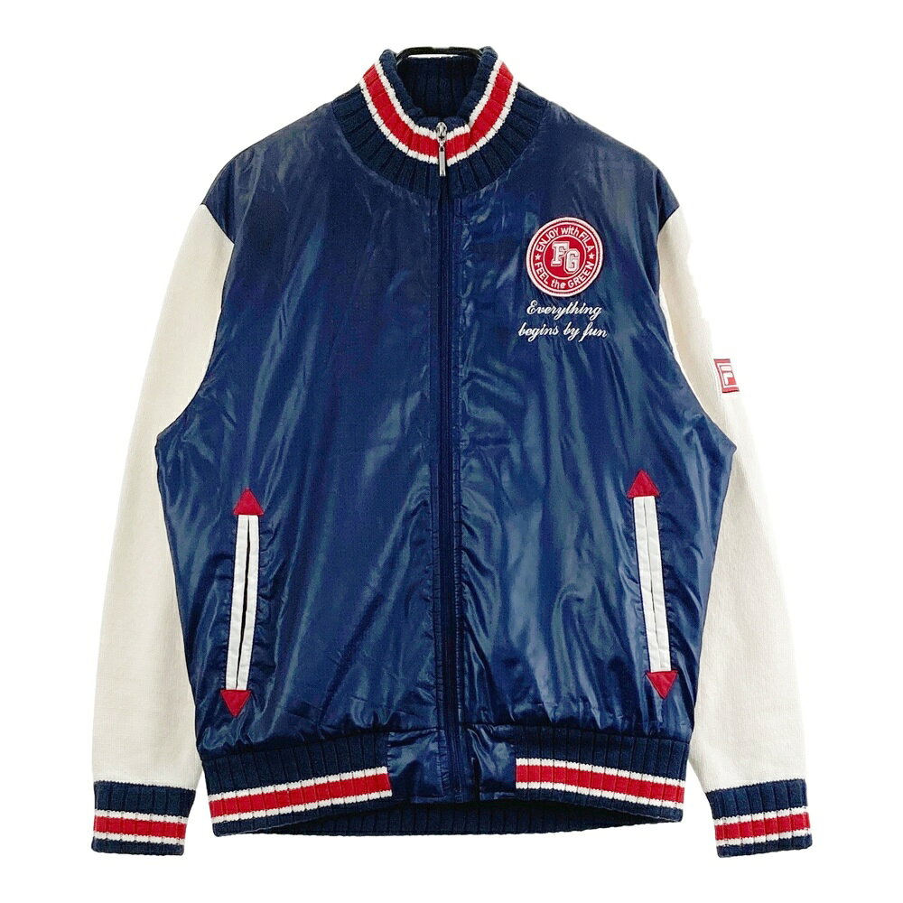 商品管理番号 240101698095 ブランド FILA GOLF フィラゴルフ アイテム ニット切替 中綿ジャケット モデル・品番 ST4EM722 表記サイズ L 実寸 肩幅：49cm / 身幅：58cm / 着丈：67cm / 袖丈：60.5cm 素材 写真をご参照ください。 状態 B ニット部に少し毛羽立ちが見受けられます 付属品 状態評価ランク 説明 N 新品同様の商品 S 未使用 A 未使用に近い A- 目立った傷や汚れなし B やや傷や汚れあり B- 傷や汚れあり C 使用感または目立つ傷や汚れがある商品 D ジャンク品　