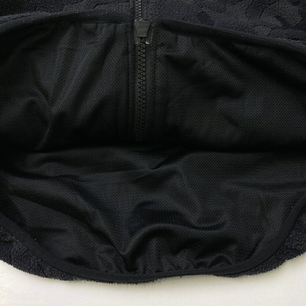 中古ゴルフウェア通販STSTのCALLAWAY キャロウェイ フリース 長袖ジャケット カモフラ 迷彩 総柄 グレー系 M 【中古】ゴルフウェア メンズ｜アングル3