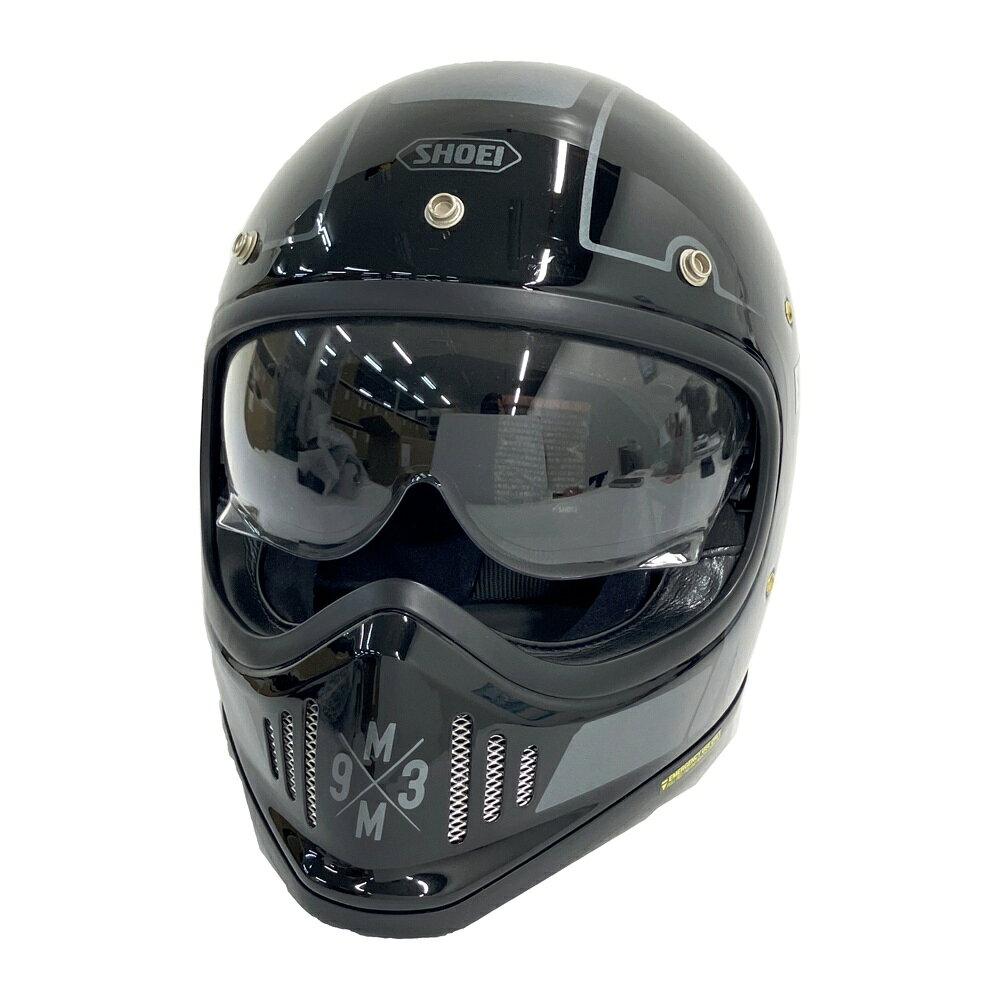 SHOEI ショウエイ EX-ZERO MM93 COLLECTION MASTER オフロードヘルメット ブラック系 M 【中古】バイクウェア