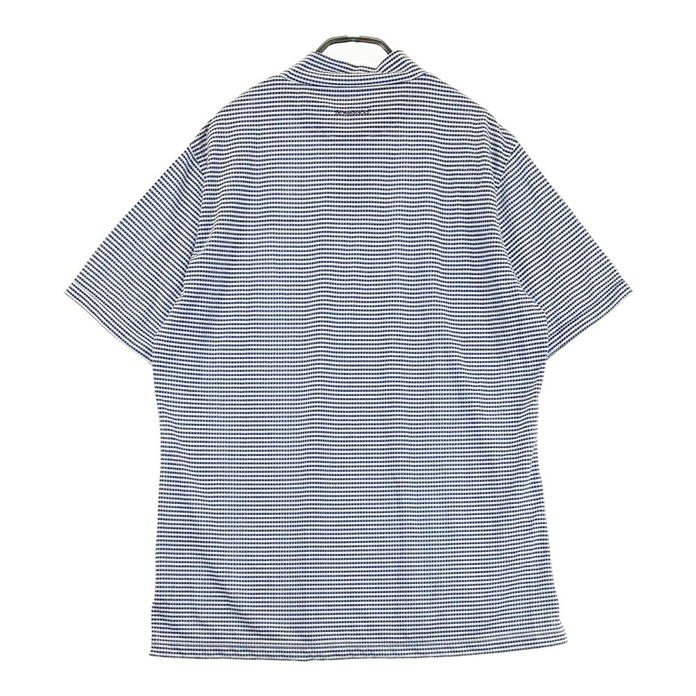 BEAMS GOLF ビームスゴルフ 2026年モデル ハイネック 半袖Tシャツ ボーダー柄 ネイ...