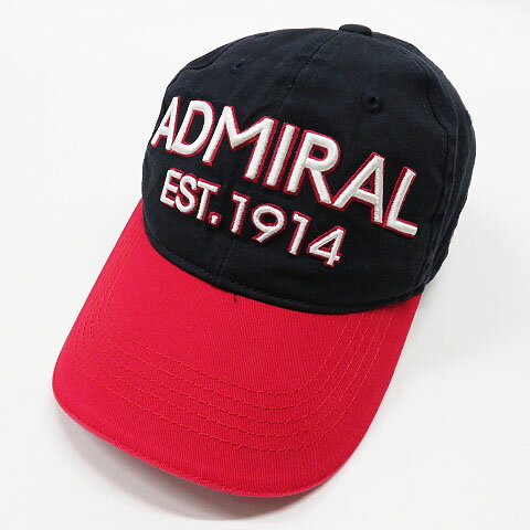 ADMIRAL アドミラル キャップ ネイビー系 フリー 【中古】ゴルフウェア