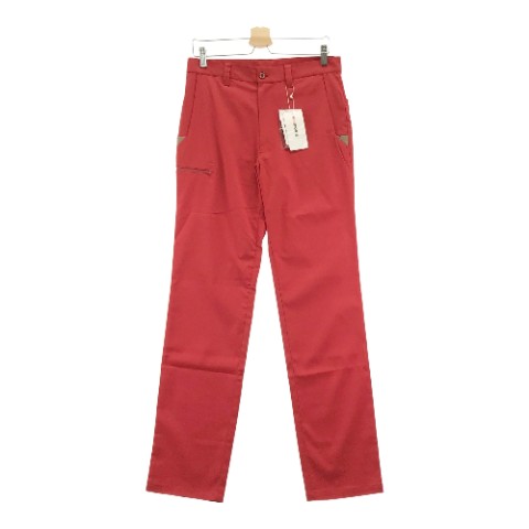 M.U SPORTS エムユースポーツ パンツ レッド系 50 【中古】ゴルフウェア メンズ