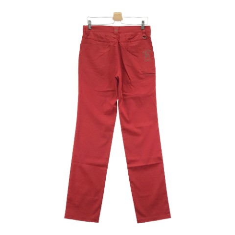 M.U SPORTS エムユースポーツ パンツ レッド系 50 【中古】ゴルフウェア メンズ
