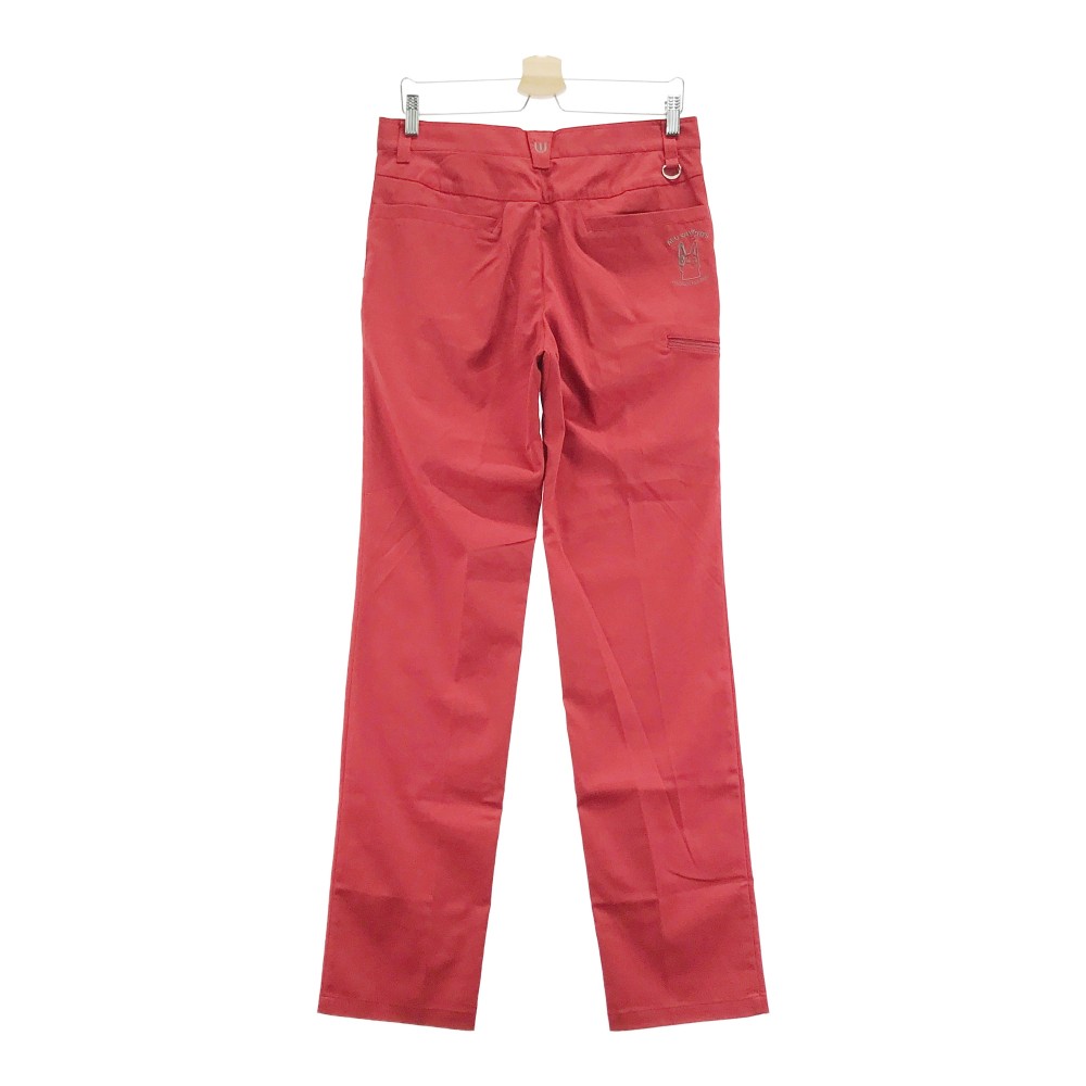 MU SPORTS エムユースポーツ パンツ レッド系 50 【中古】ゴルフウェア メンズ