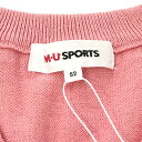 MU SPORTS エムユースポーツ ニットベスト ピンク系 52 【中古】ゴルフウェア メンズ 3