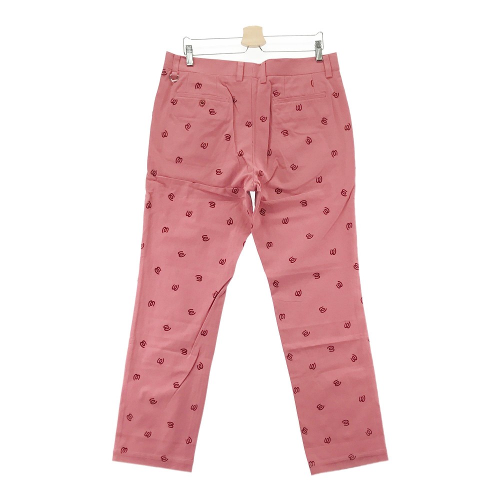 MU SPORTS エムユースポーツ ノータックパンツ ピンク系 56 【中古】ゴルフウェア メンズ