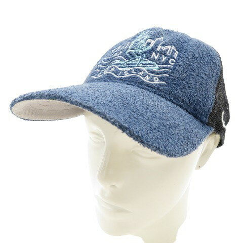 NEW ERA ニューエラ メッシュキャップ SURF ネイビー系 【中古】メンズ NEW ERA ニューエラ メッシュキャップ SURF ネイビー系 【中古】メンズ