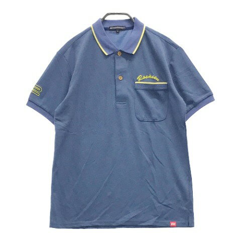 ROSASEN ロサーセン 半袖ポロシャツ ネイビー系 M 【中古】ゴルフウェア メンズ