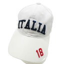 FILA GOLF フィラゴルフ キャップ ホワイト系 【中古】ゴルフウェア