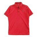 PUMA GOLF プーマゴルフ 半袖ポロシャツ レッド系 M 【中古】ゴルフウェア メンズ