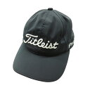 TITLEIST タイトリスト キャップ ブラック系 【中古】ゴルフウェア